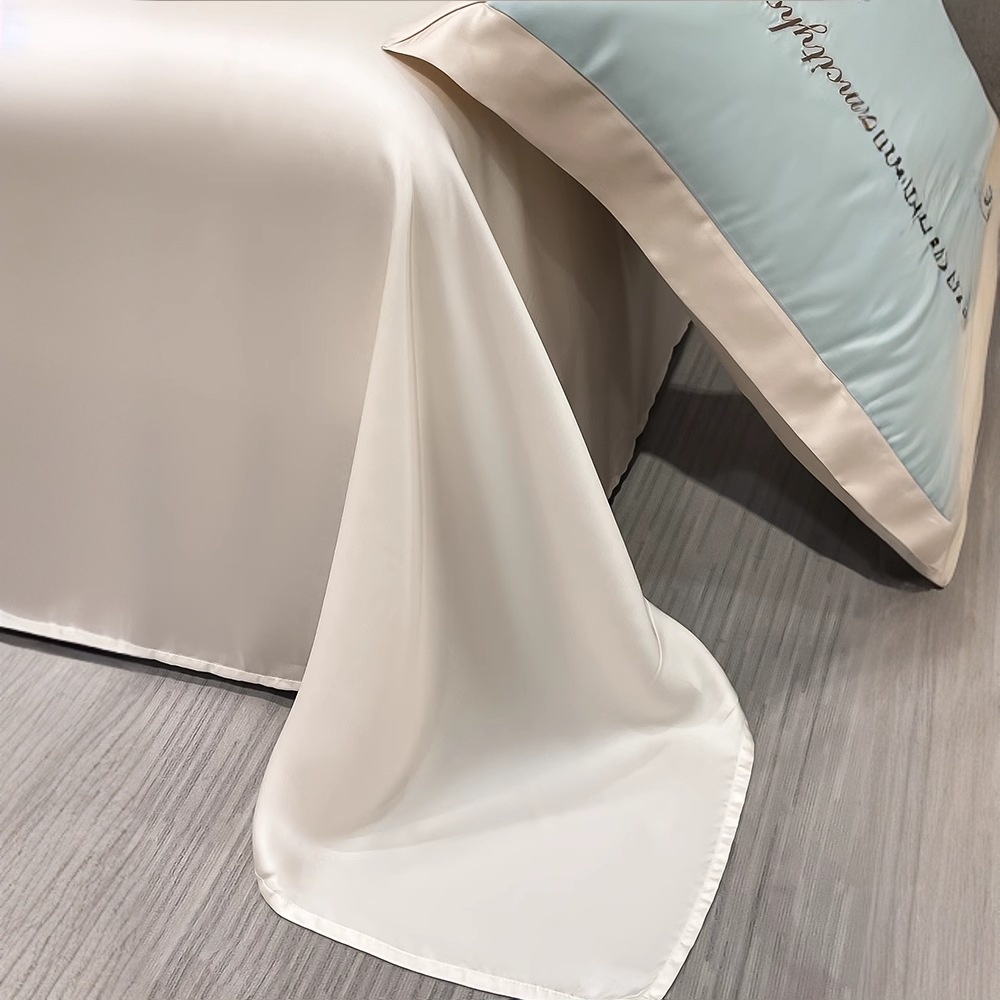 Ice Silk High-End Four-Piece S - Silk Sheet Set 评论和价格
