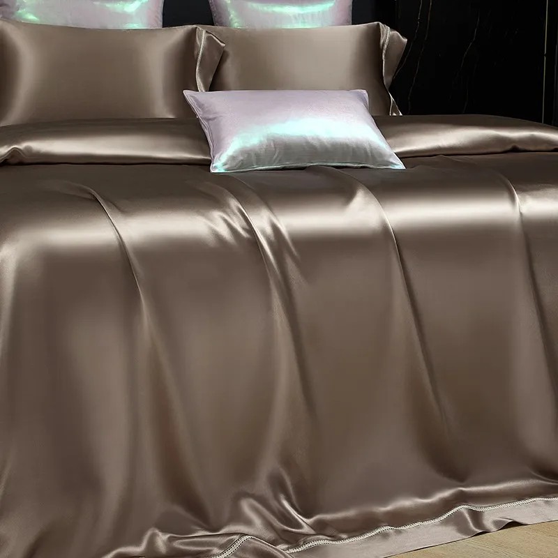 Mulberry Silk Premium 4Pcs Duv - Silk Sheet Set 评论和价格