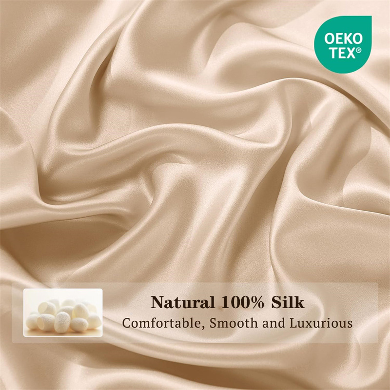 1PC Mulberry Silk Flat Sheet L - Silk Sheet Set 评论和价格
