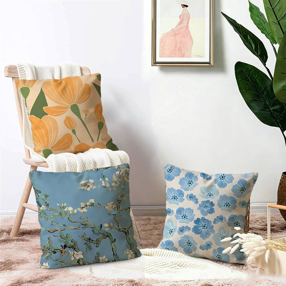 Abstract Flower Market Cushion - Home Textiles Market 评论和价格