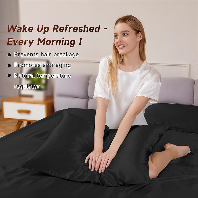 Smooth 3Pcs Set Mulberry Silk  - Silk Sheet Set 评论和价格