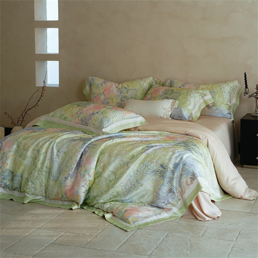 Luxury 100% Mulberry Silk Bedd - Silk Sheet Set 评论和价格