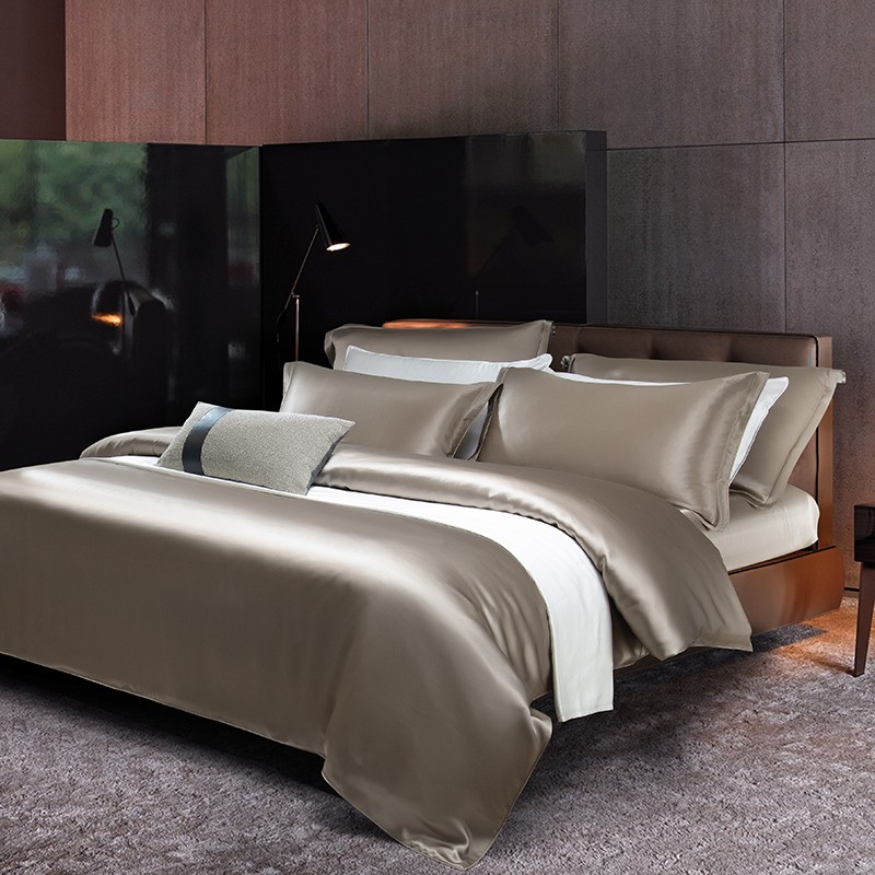 100% Mulberry Silk Duvet Cover - Silk Sheet Set 评论和价格