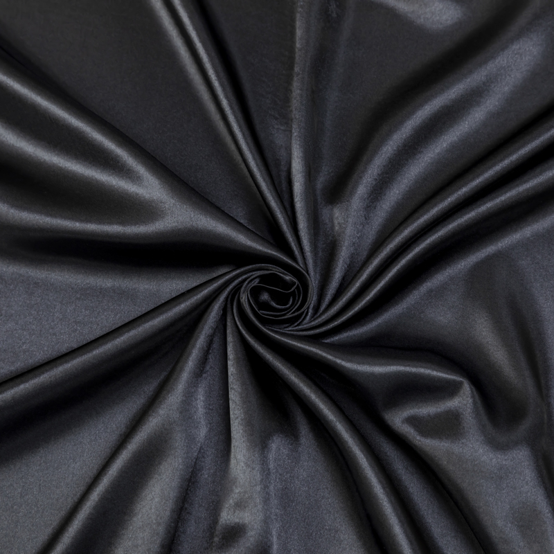 3Pcs Black Satin Fitted Sheet  - Silk Sheet Set 评论和价格