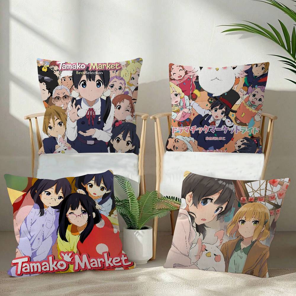 Anime T-Tamako Market 45*45cm  - Home Textiles Market 评论和价格