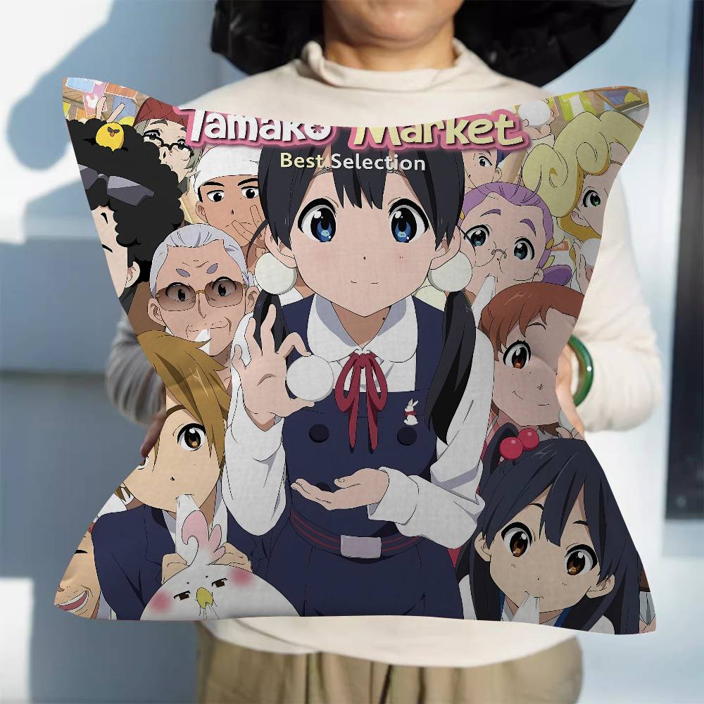 Anime T-Tamako Market 45*45cm  - Home Textiles Market 评论和价格