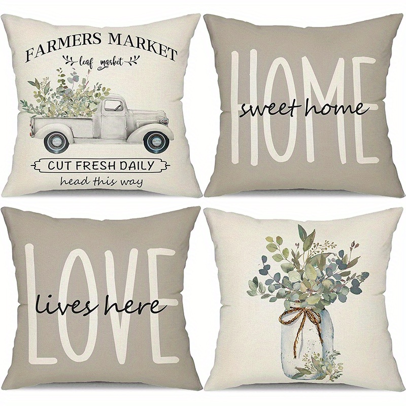 Short plush material pillowcas - Home Textiles Market 评论和价格