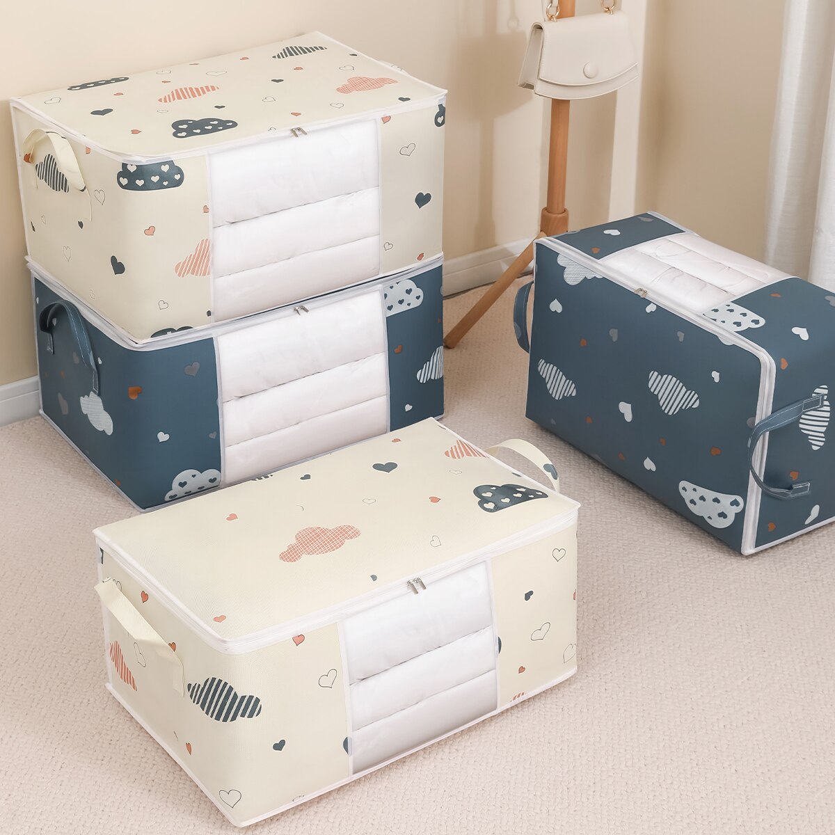 Large Capacity Clothes Storage - Home Textiles Blanket 评论和价格