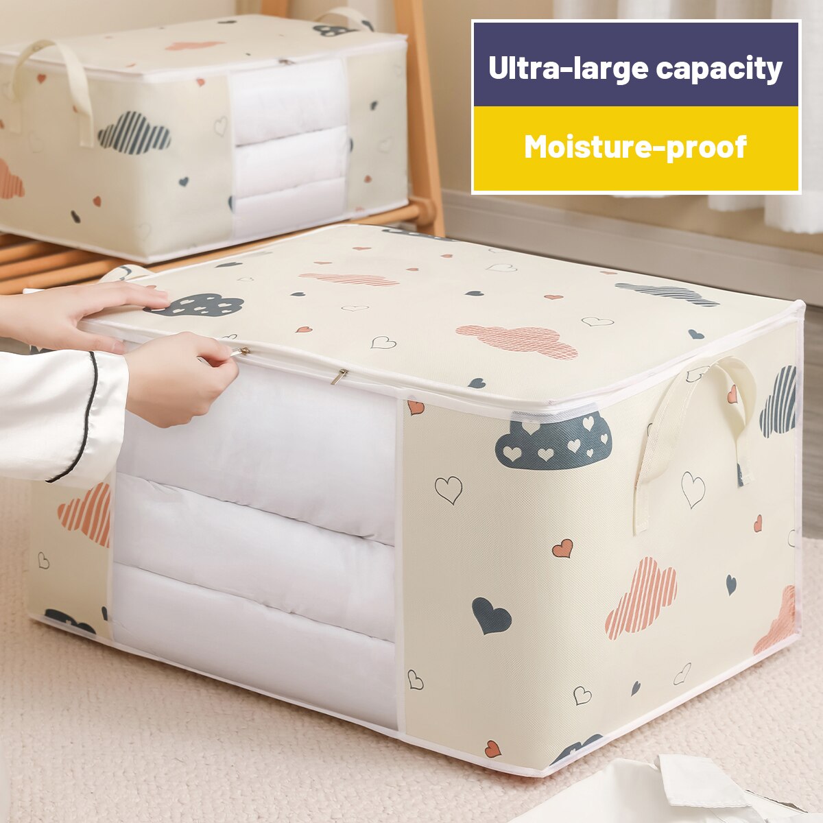 Large Capacity Clothes Storage - Home Textiles Blanket 评论和价格