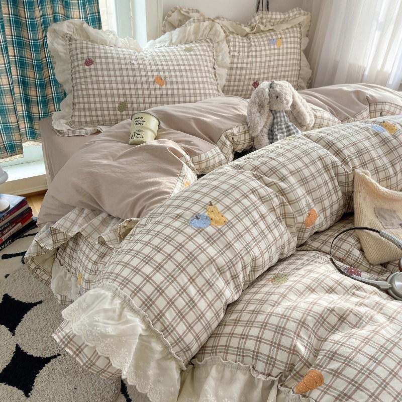 New Ancient Silk Lace Four-Pie - Silk Sheet Set 评论和价格