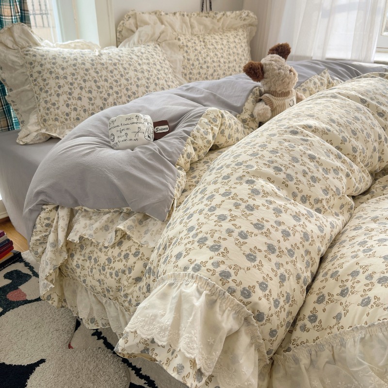 New Ancient Silk Lace Four-Pie - Silk Sheet Set 评论和价格