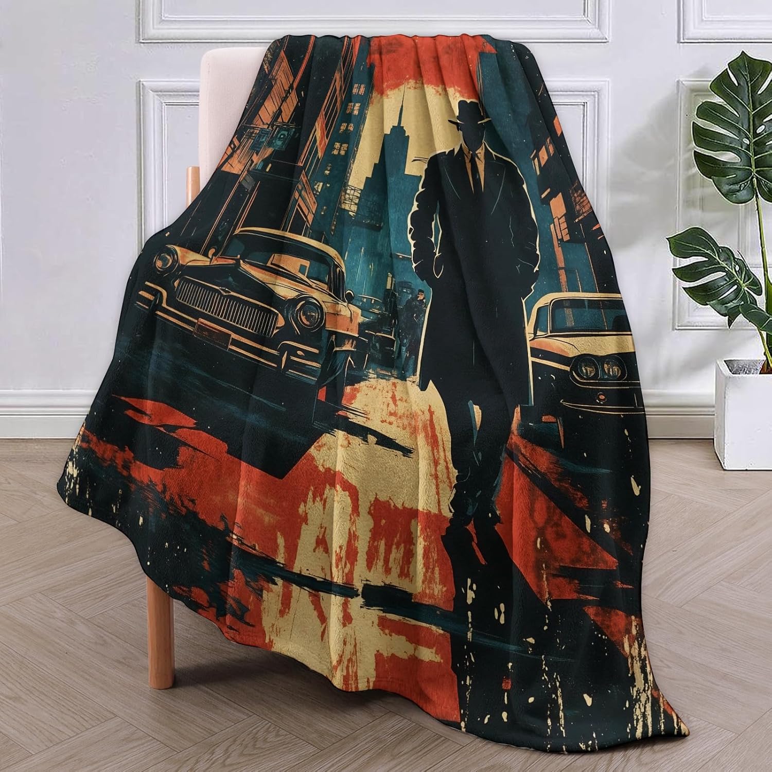 Noir Detective Blanket Gifts f - Home Textiles Blanket 评论和价格