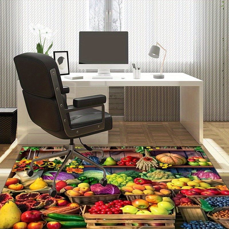 Vibrant Fruit Market Rug for K - Home Textiles Market 评论和价格