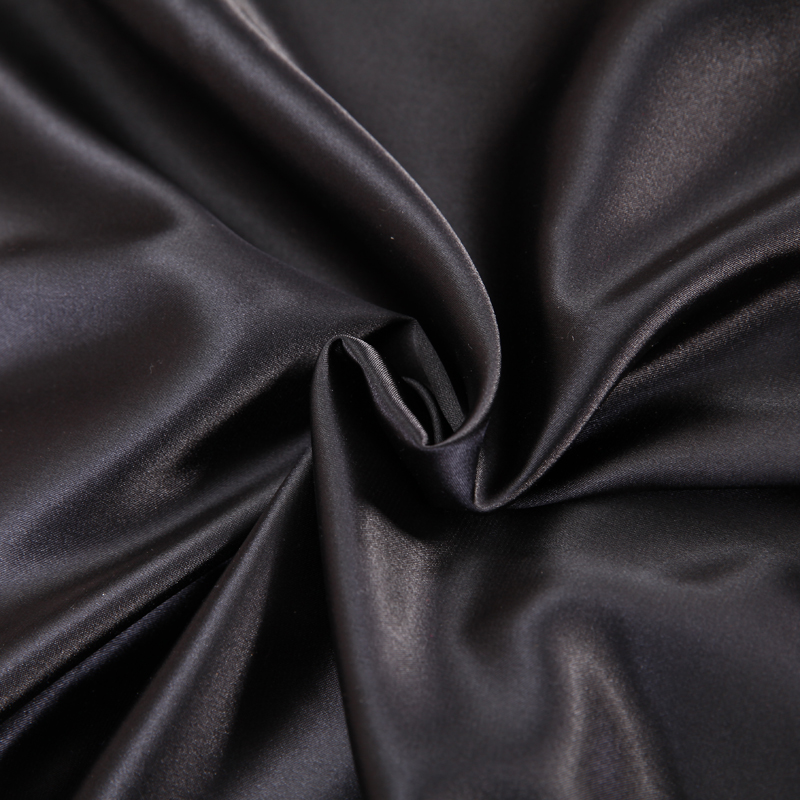 Satin Black Bedding Set With D - Silk Sheet Set 评论和价格