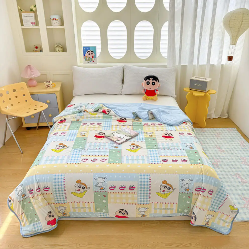 Kawaii Crayon Shin-Chan Summer - Home Textiles Blanket 评论和价格