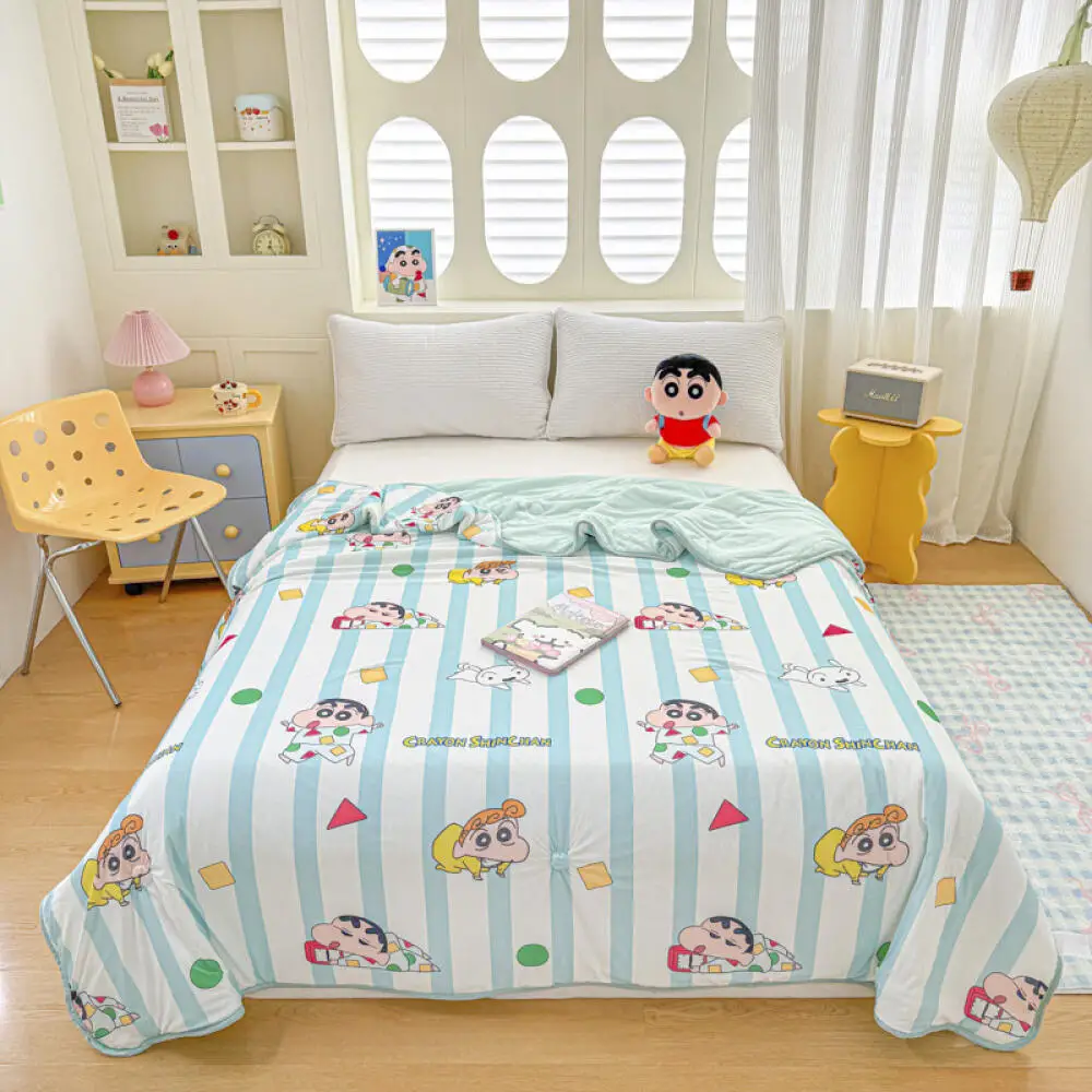 Kawaii Crayon Shin-Chan Summer - Home Textiles Blanket 评论和价格